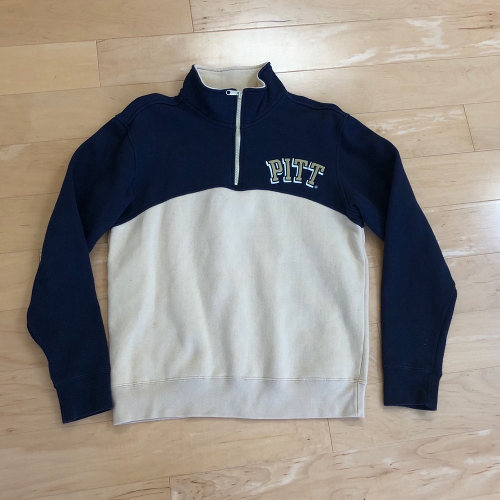 UPitt quarter zip sweatshirt Pitt